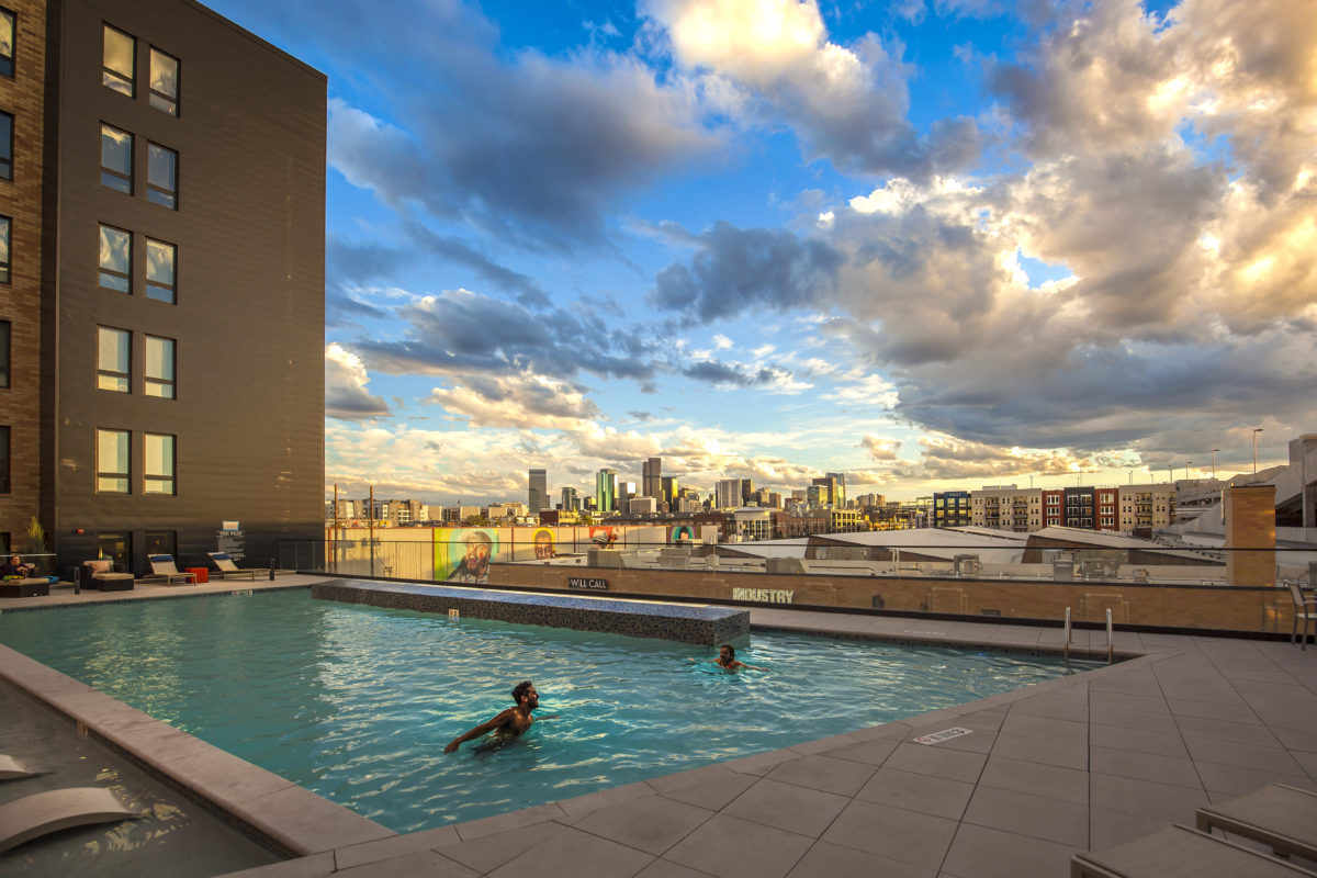 Pool Late Afternoon