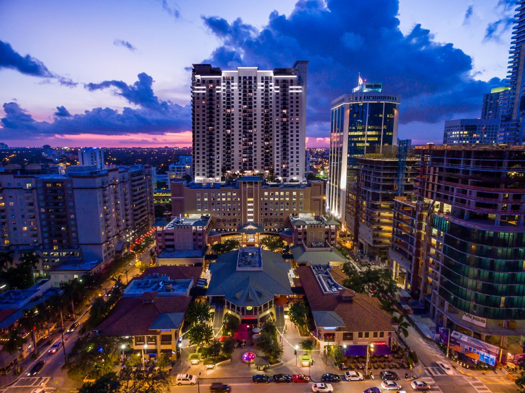 Aerial Night View