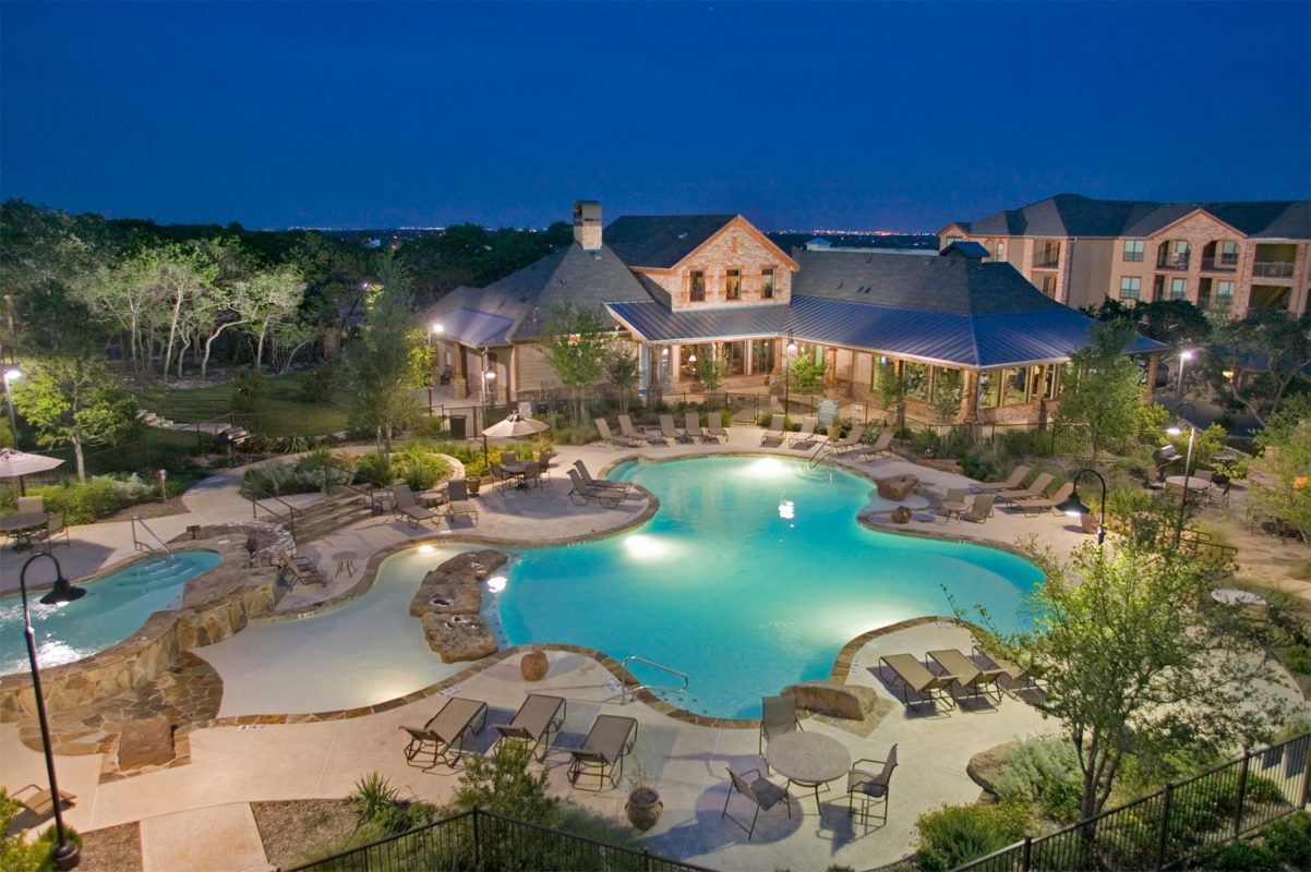 Aerial Pool View